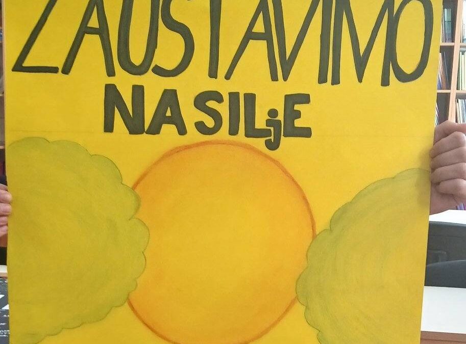 Literarna sekcija naše škole aktivno protiv nasilja