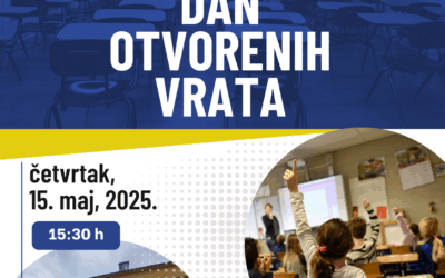 Dan škole i Dan otvorenih vrata – pozivnica za roditelje i staratelje