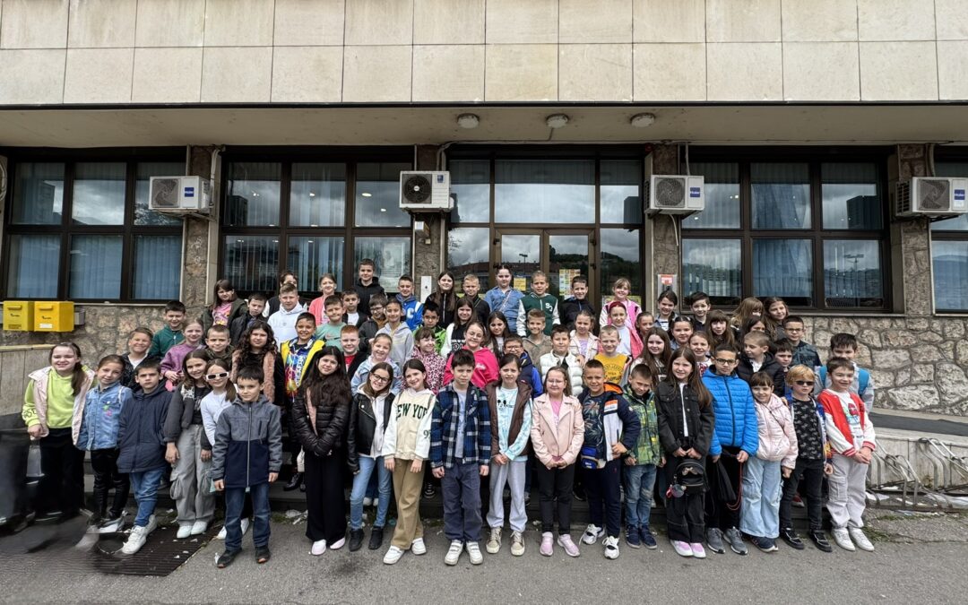Edukativna posjeta Pošti i veselo druženje za učenike trećih razreda