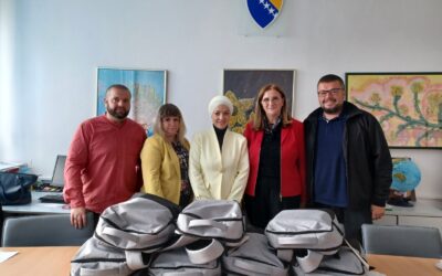 Vrijedna donacija Kantonalne uprave za inspekcijske poslove KS našoj školi