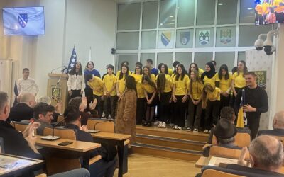 Hor naše škole nastupio na svečanoj sjednici Općinskog vijeća Centar Sarajevo