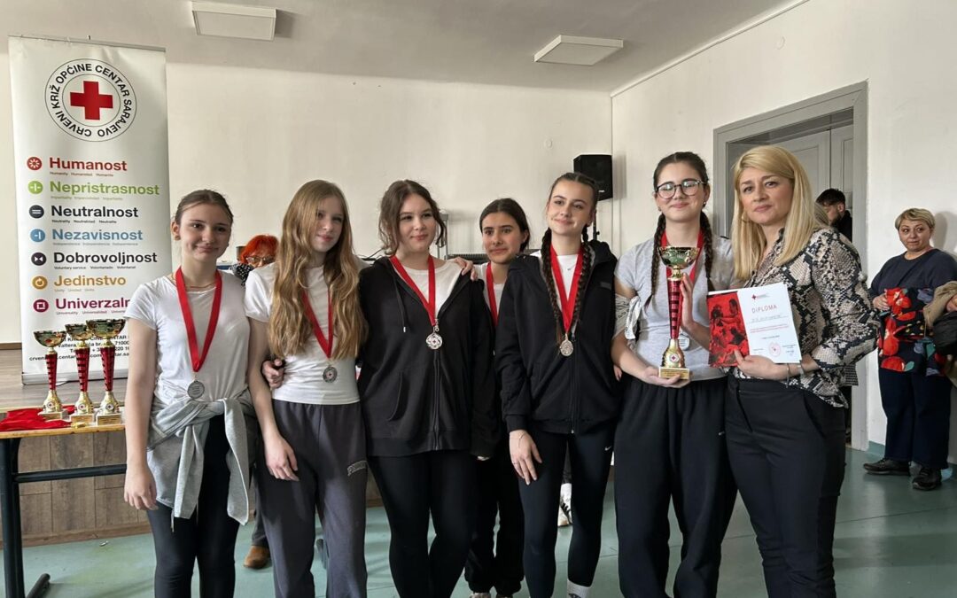 Općinsko takmičenje u pružanju prve pomoći – drugo mjesto!