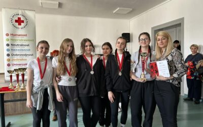 Općinsko takmičenje u pružanju prve pomoći – drugo mjesto!