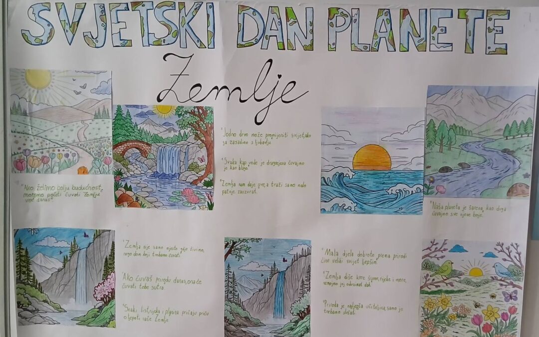 Dan planete Zemlje u VI-3 – učenje, kreativnost i briga o prirodi