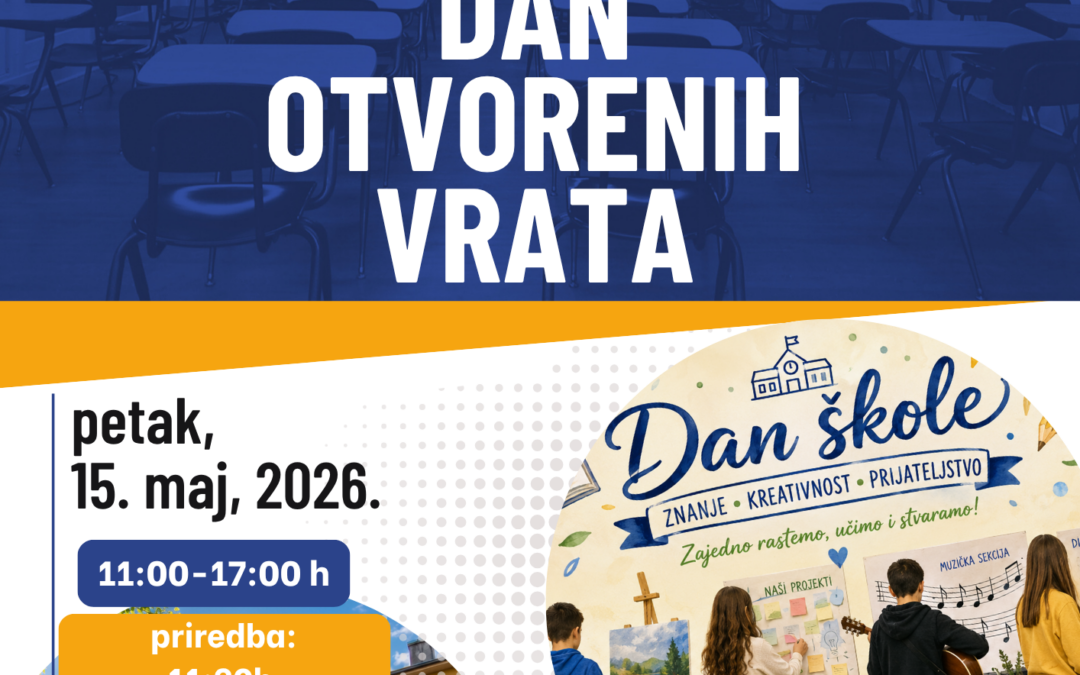 Pozivnica povodom obilježavanja Dana škole/protokol aktivnosti