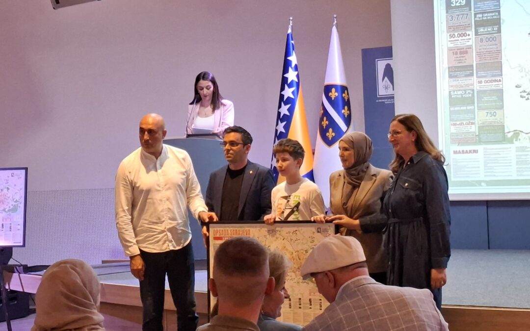 Kultura sjećanja kao trajna obaveza: „Mape opsade Sarajeva“ u našoj školi